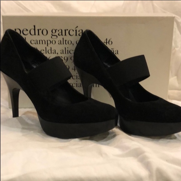 Pedro Garcia size 10 black heels - Picture 2 of 6